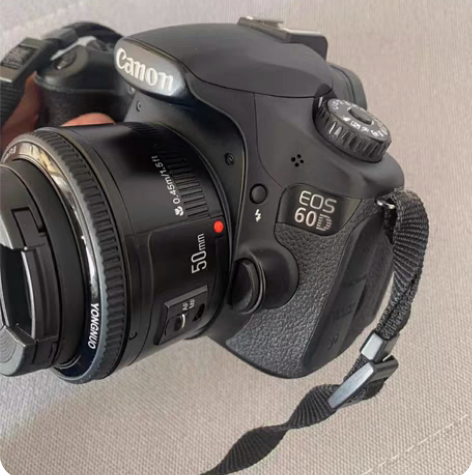 佳能60d单反相机，ef接口，学生自用，急...