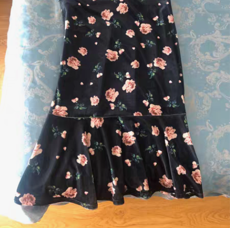 包邮拉夏贝尔长款鱼尾连衣裙，适合个子高身材...