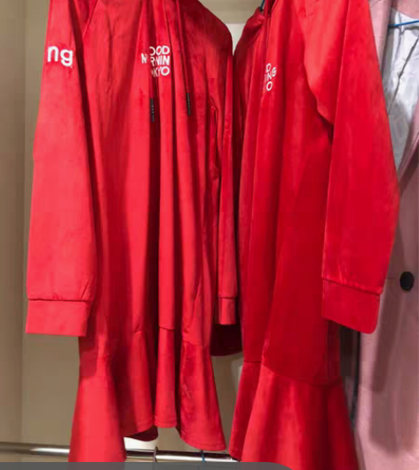 包邮拉夏贝尔 卫衣裙 穿过2次 9.9成新...