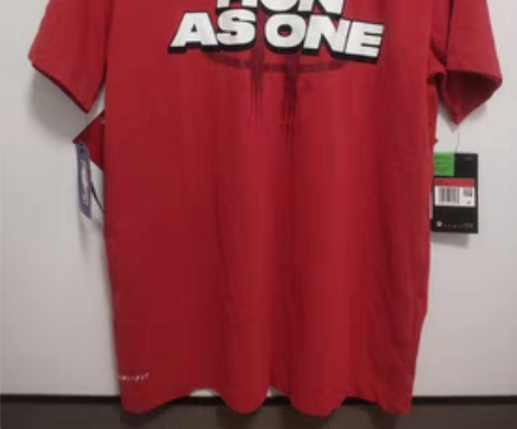 包邮nike耐克nba火箭队短袖T恤文化衫...