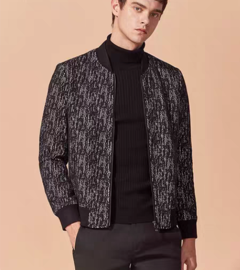 包邮Brloote/巴鲁特夹克男 休闲花纱...