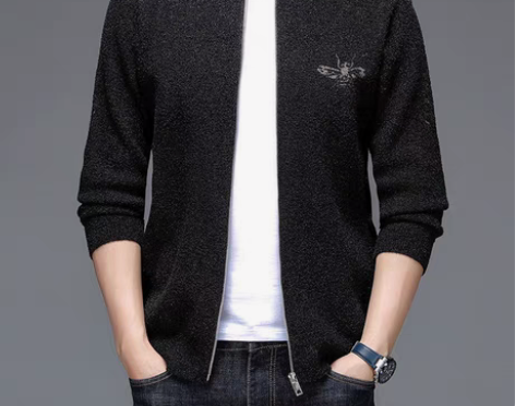 包邮欧洲站2022秋冬季男士新款针织衫长袖...