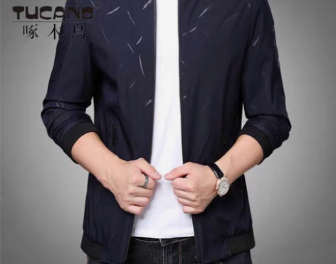 包邮啄木鸟春秋季潮流韩版新款休闲立领棒球服...