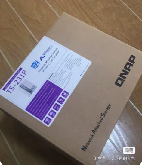 包邮QNAP威联通TS231P(1G)2核...