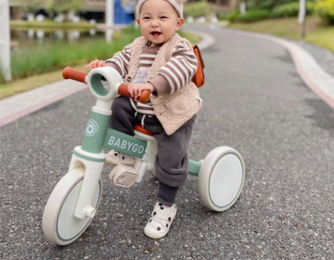 包邮全新正品未拆封 babygo三轮车 儿...