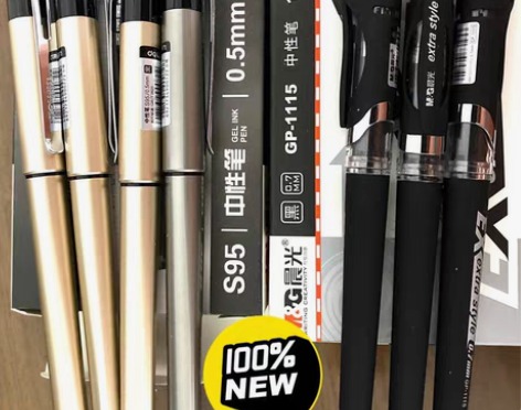 包邮DL/得力S95商务签字笔/三角舒适笔...