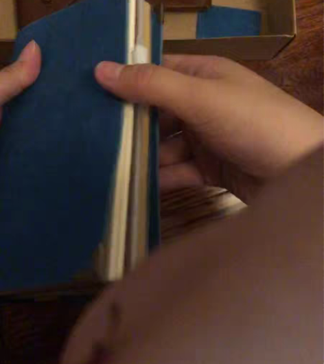 皮质手账本全新未使用四件套入手渠道:朋友圣...