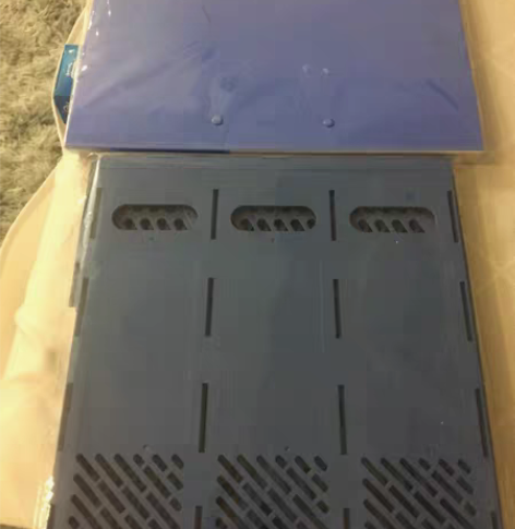 H948四格文件架资料架书架 材质：PP ...