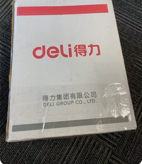 包邮得力(deli)12只A4金属双强力夹...