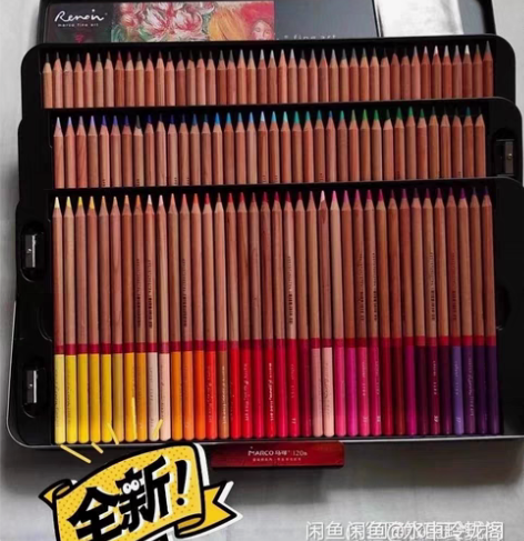 包邮正品全新 马可雷诺阿72色油性彩铅 正...