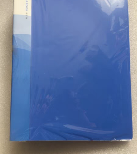 包邮得力A4/100页高档加厚大容量资料册...