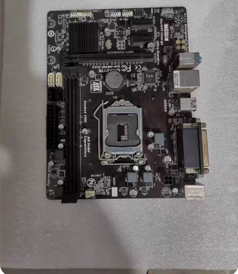 技嘉B360M升级电脑拆机主板。技嘉B36...