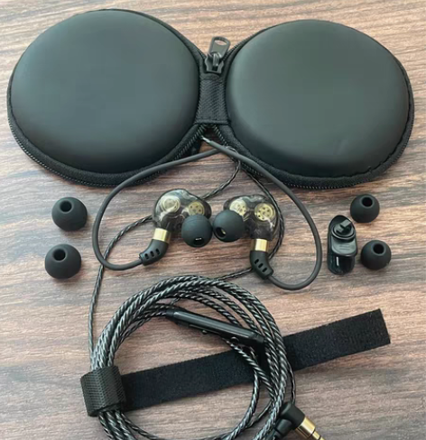 包邮德系森海塞尔单元HIFI发烧级DIY耳...