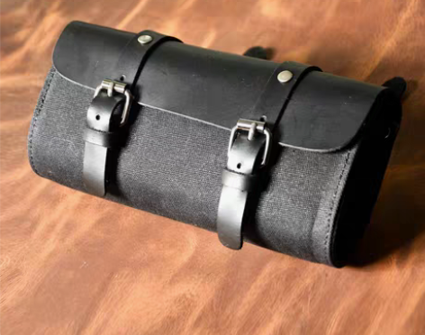 转卖复古摩托车头包自行车包黑车锁包防水边包...