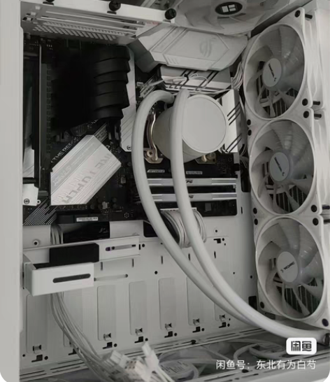 5800x主机 无显卡 华硕 rog吹雪b...