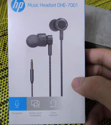 惠普7001耳机。音乐耳机。参数官网自查。...