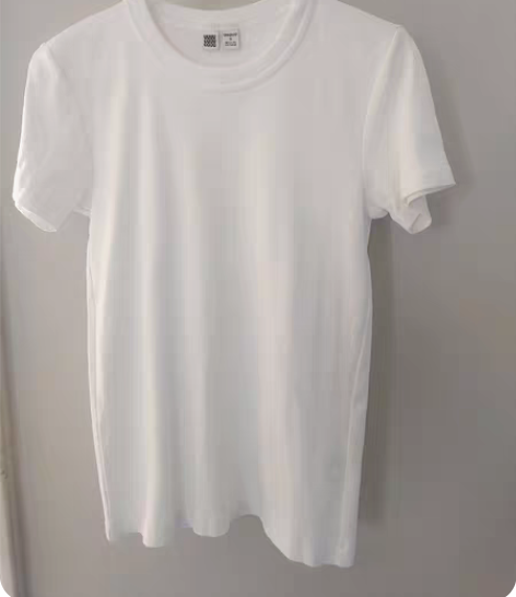 日版优衣库纯色T恤 白色灰色粉色打包50包...