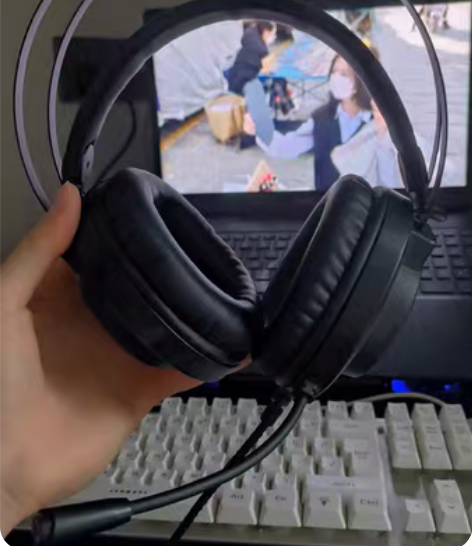 包邮惠普头戴式耳机，买来没用过几次，用不习...