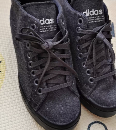 包邮阿迪达斯福袋三叶草内增高鞋38.5码,...