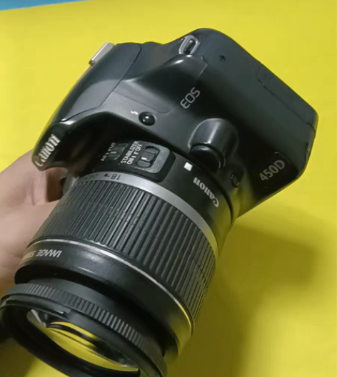 包邮95新佳能450d单反套机新手入门 功...