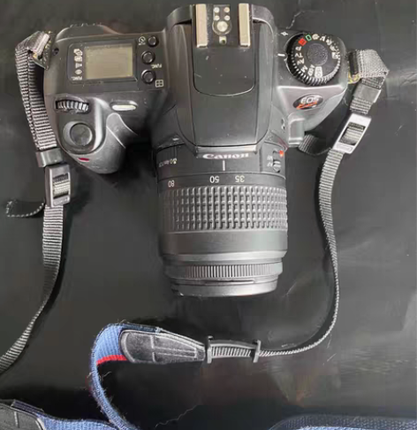 包邮全黑色佳能eoskiss3单反胶片相机...