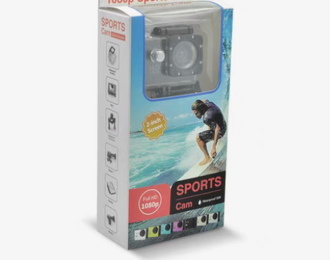 摩托车自行车头盔骑行车记录仪潜水运动相机高...