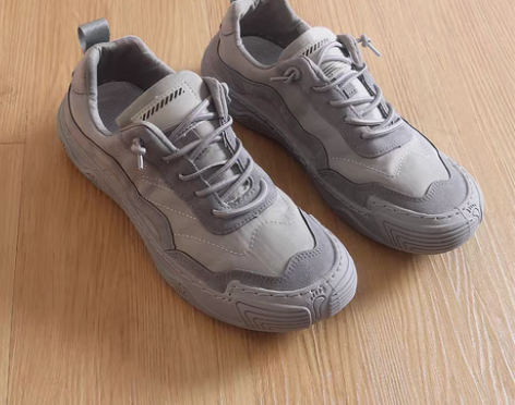 包邮舒适透气柔软！夏季系带休闲鞋男士百搭防...