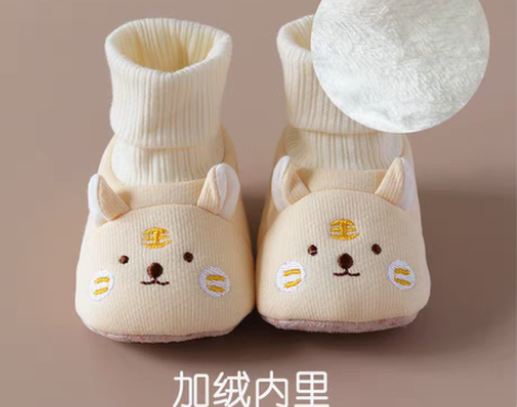 转卖宝宝鞋子婴儿软底鞋袜6个月新生幼儿袜子...