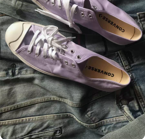 包邮匡威 开口笑 大码帆布鞋 46.5码 ...