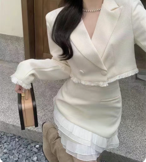 ：小香风套装两件套 109 ：S- XL码...