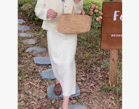 转卖2022薄款高端气质名媛法式初春款套装女小香风小个子外套...