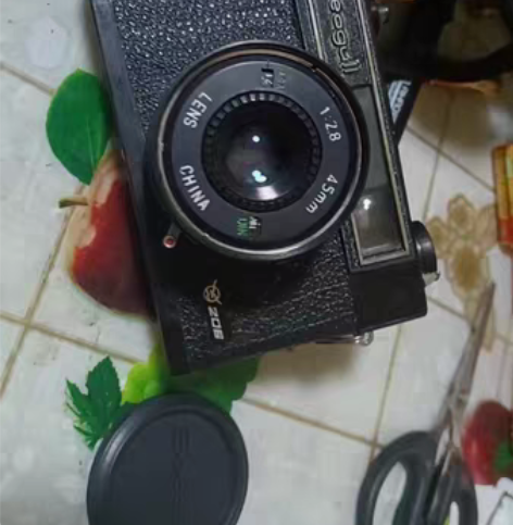 包邮海鸥老式胶卷相机206，品相如图，有相...