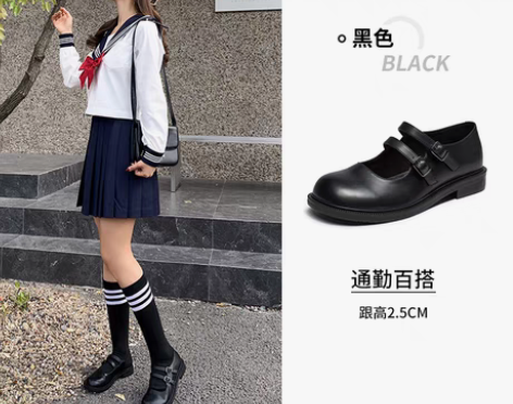 转卖卓诗尼玛丽珍鞋夏学生英伦风乐福鞋学院风...