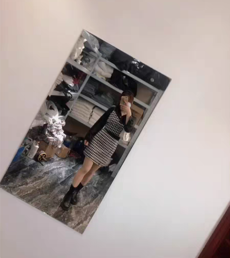 包邮棋盘格性感短款吊带背心+高腰包臀开衩半...