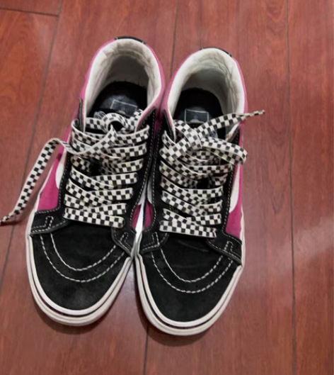 包邮vans 女板鞋 37正品 假的吃鞋，...