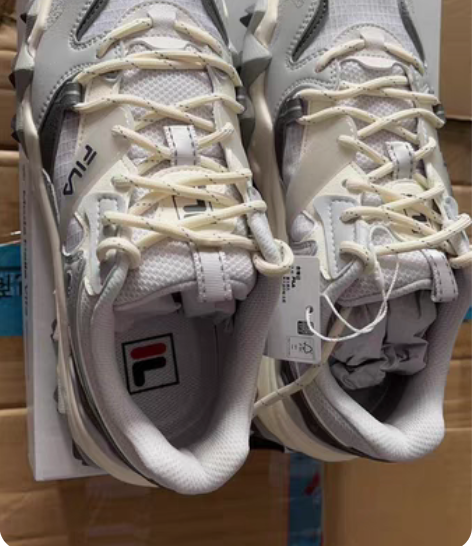 包邮Fila 斐乐女士Ray 网纱仿皮运动...