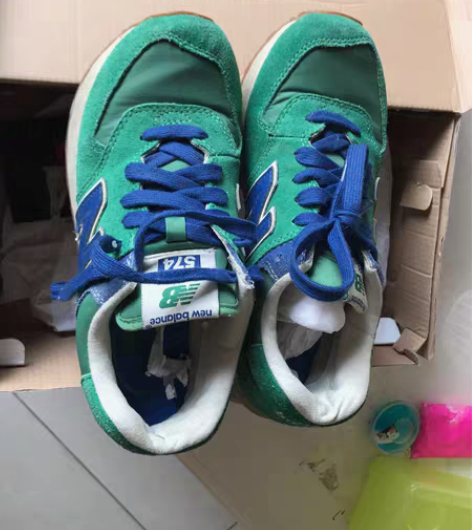 包邮8层新，专卖店购买正牌NB女鞋，35码...