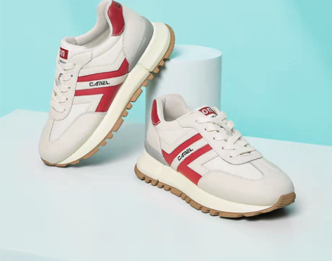 转卖骆驼女鞋2023春季新款百搭运动休闲鞋...