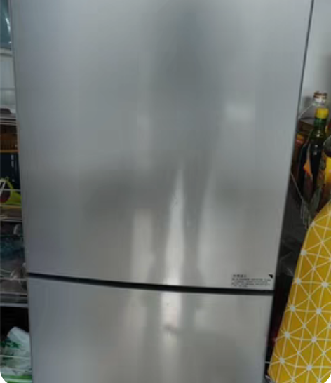 小米185L双开门家用省电静音超薄冷冻冷藏...