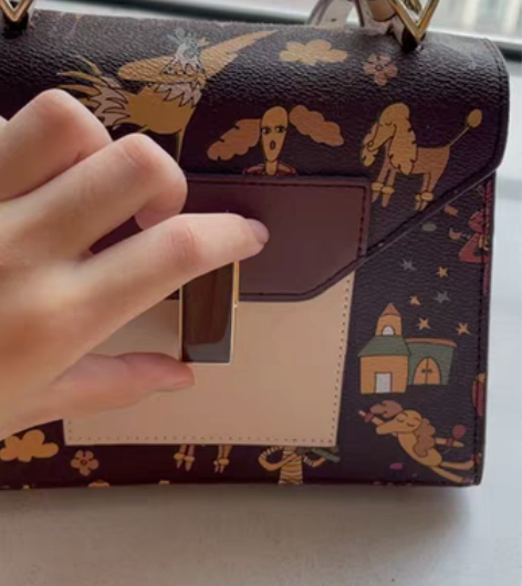 包邮可爱背包斜挎包手提包 很可爱又复古一款...