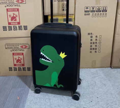 微瑕疵不莱玫20寸恐龙儿童行李箱不莱玫20...