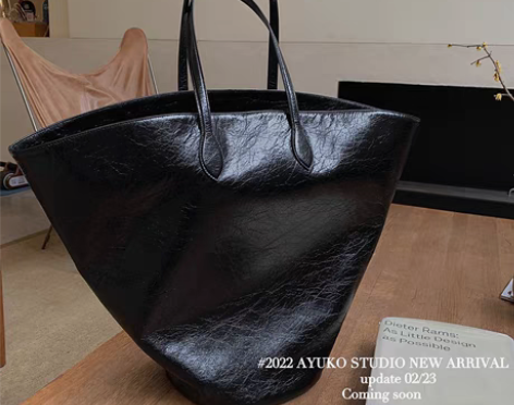 转卖Ayuko 造型感拉满大容量单肩包女2...