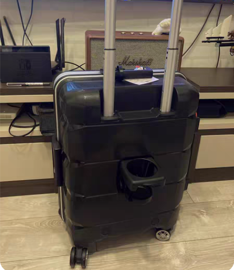 包邮Lucky Club前置电脑行李箱男女...