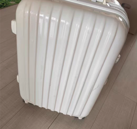 ito铝框拉杆箱 【20寸 天使白】镜面铝...