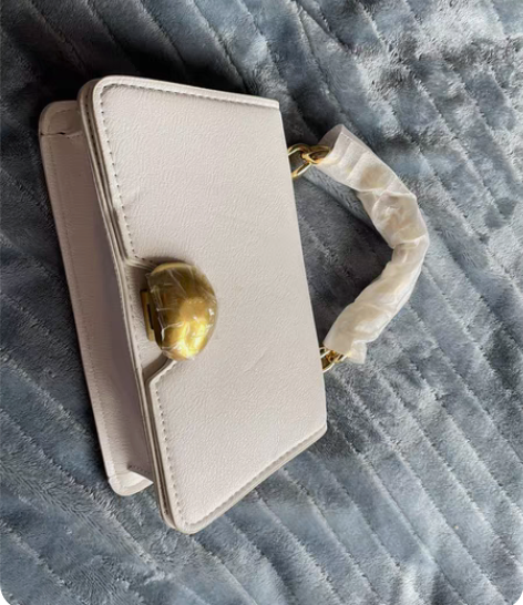 包邮白色手提包包 可斜挎 25包邮????...