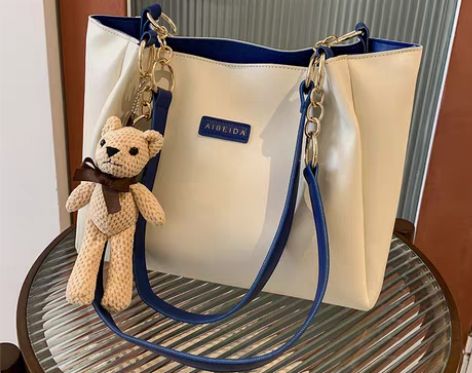 转卖大学生上课托特包女2022新款潮高级感...