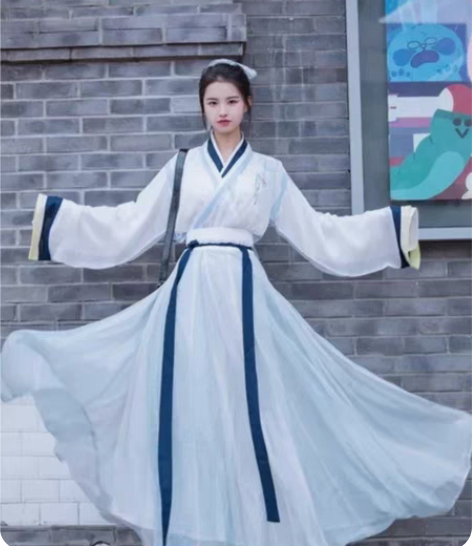 包邮迷仙纪汉服女原创正品【上仙】晋制三件套...