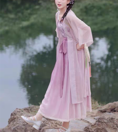 包邮山水清音·醉花阴 花朝记汉服原创设计 ...