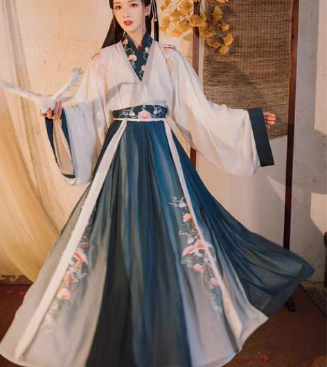 〔代友出〕汉服青藜册【芳菲吟】晋制L码 可...