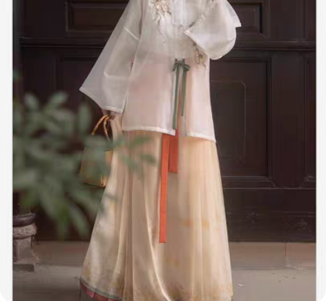 包邮桔屿 马面裙m码 单马面裙 带吊牌 ...